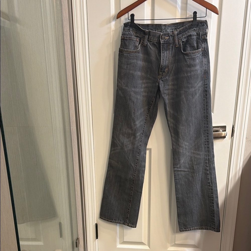 Stylish Gray Bootcut Men's Jeans